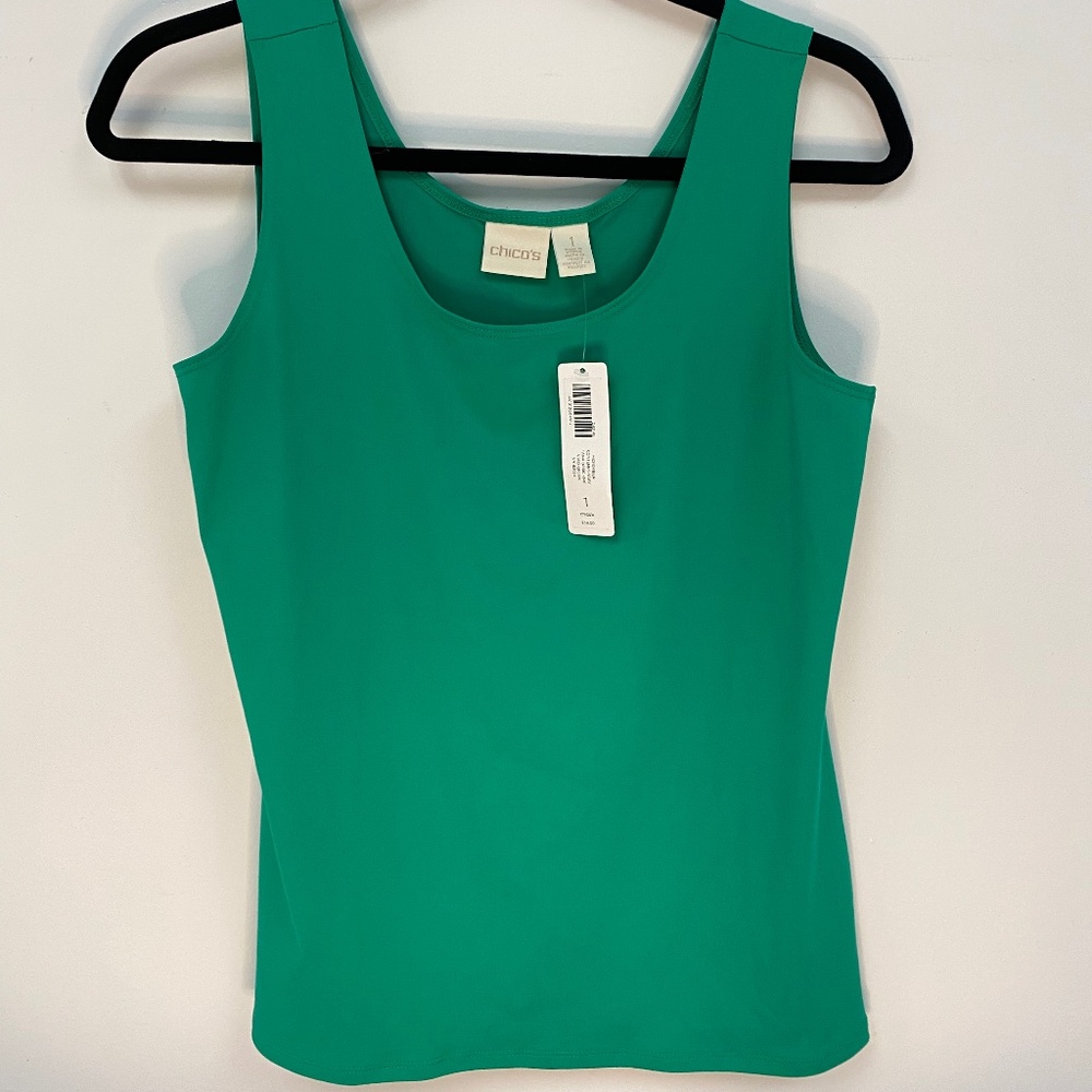 Chico’s Knit Tank Size 1 Medium NWT